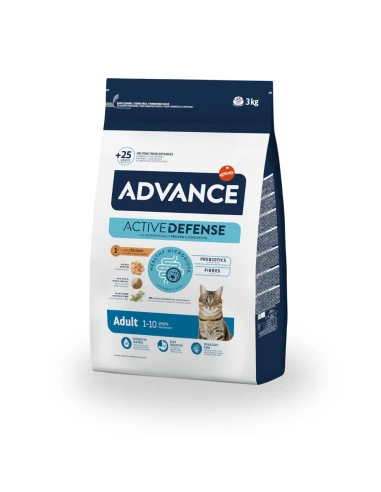 Comida para Gato ADVANCE Pollo y Arroz 3kg